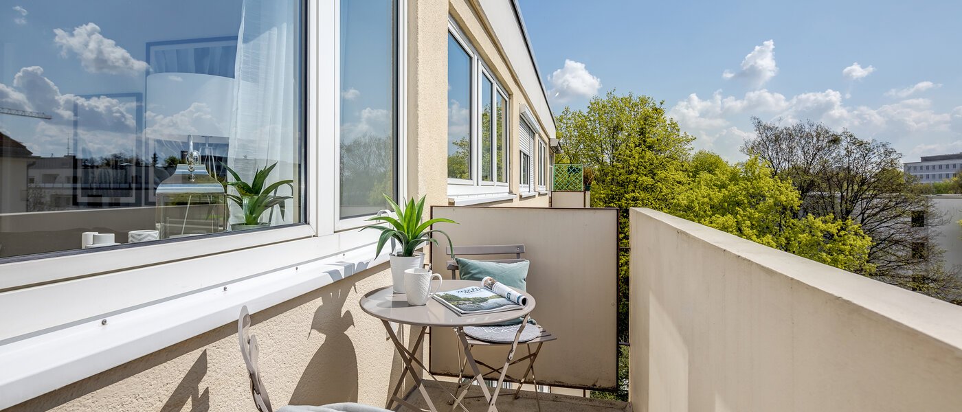 マンション München Schwabing-Georgenschwaige 01 ベランダ 1561