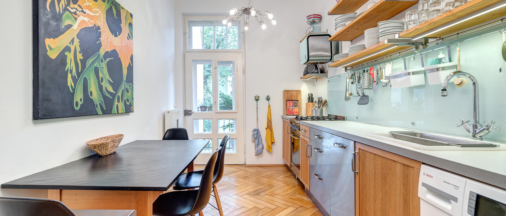 マンション München Schwabing (links der Leopoldstraße) 01 キッチン 1624