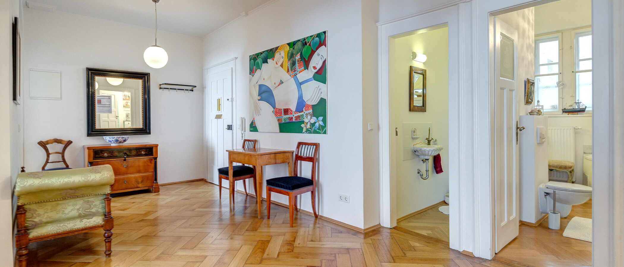 マンション München Schwabing (links der Leopoldstraße) 02 玄関入り口 1624