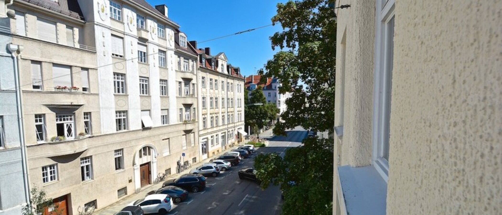 マンション München Schwabing (links der Leopoldstraße) 02 物件からの眺め 1624