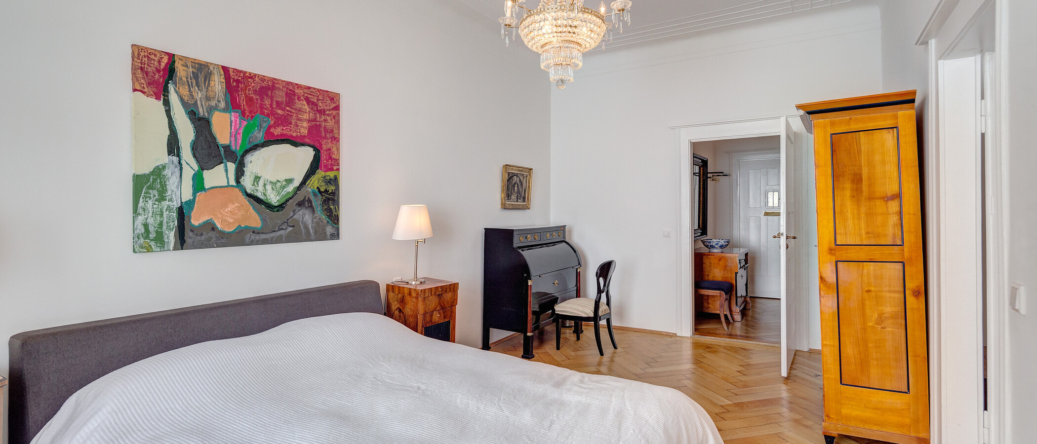 マンション München Schwabing (links der Leopoldstraße) 03 ２つめの寝室 1624