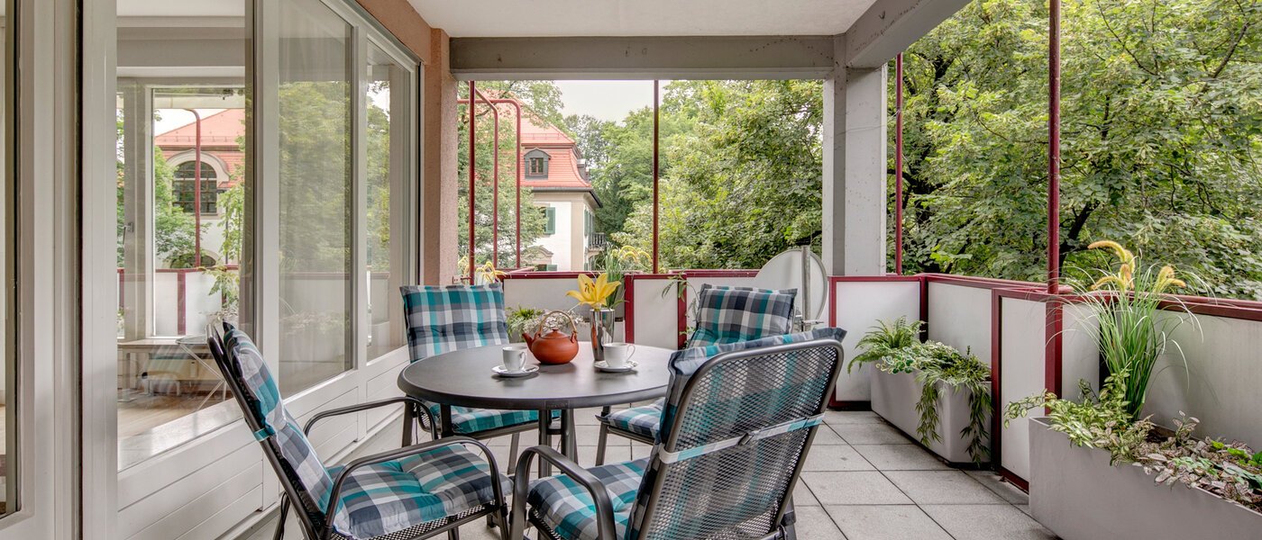 マンション München Altbogenhausen 02 ベランダ 1627