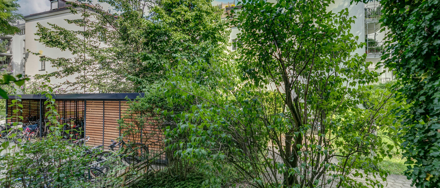 マンション München Schwabing (rechts der Leopoldstraße) 01 物件からの眺め 1666