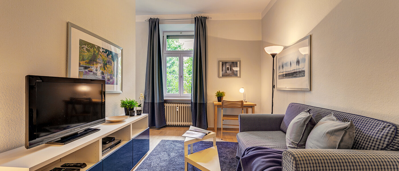 マンション München Schwabing (rechts der Leopoldstraße) 02 リビングエリア 1666