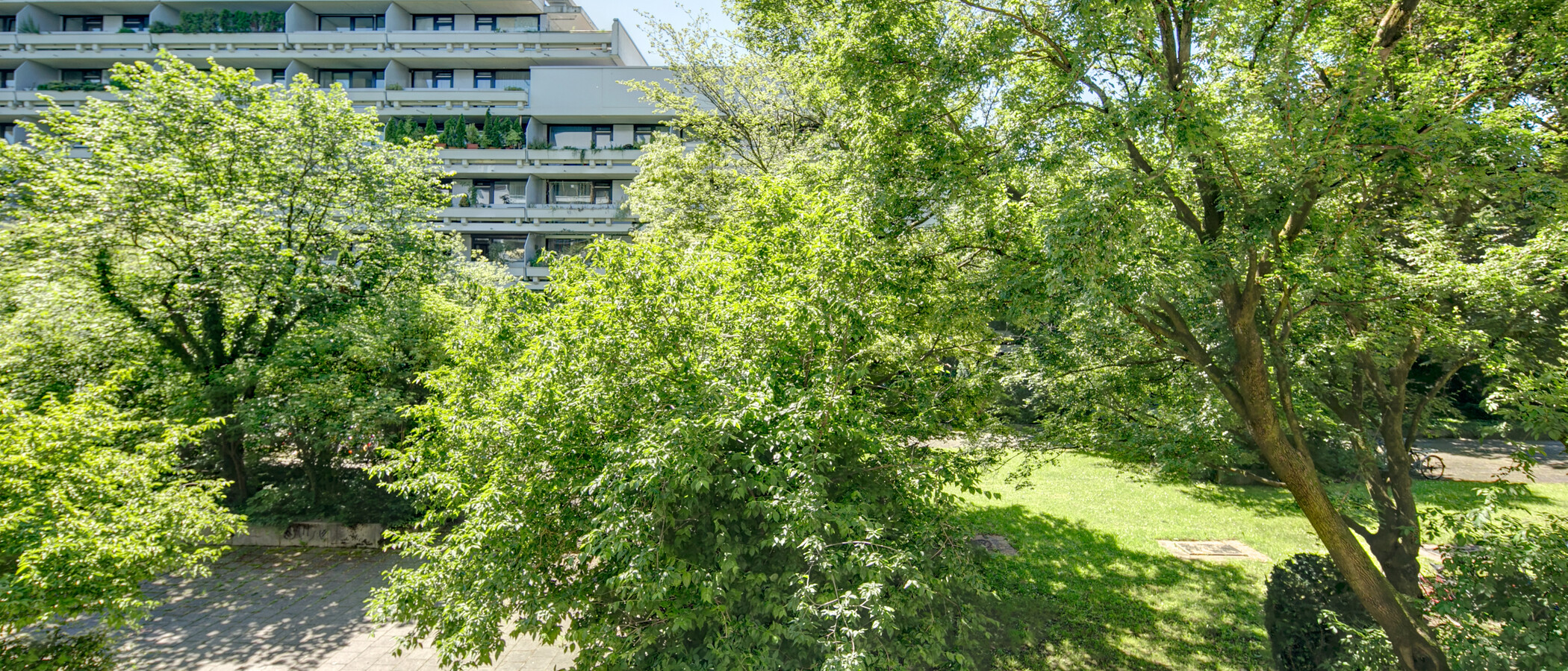 マンション München Schwabing-Nord (zw. Belgrad- & Leopoldstraße) 01 物件からの眺め 1675