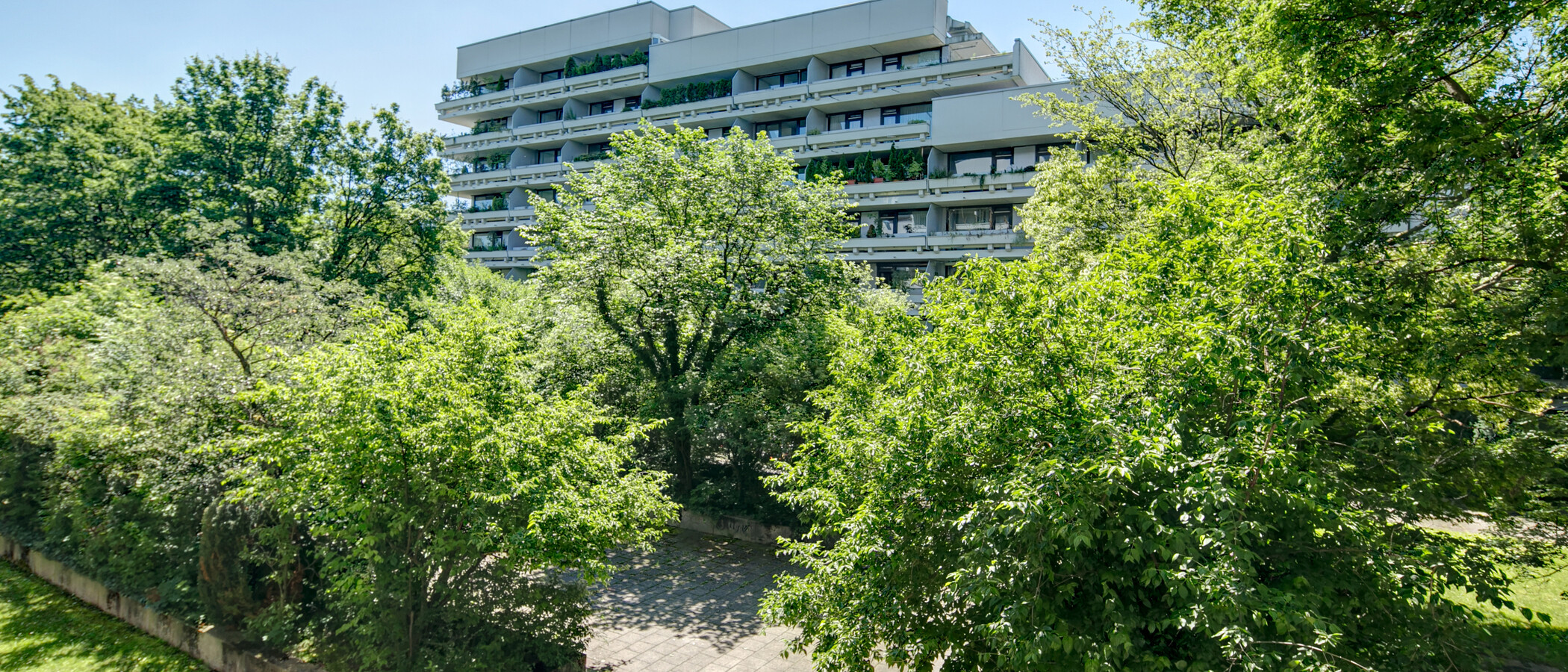 マンション München Schwabing-Nord (zw. Belgrad- & Leopoldstraße) 02 物件からの眺め 1675