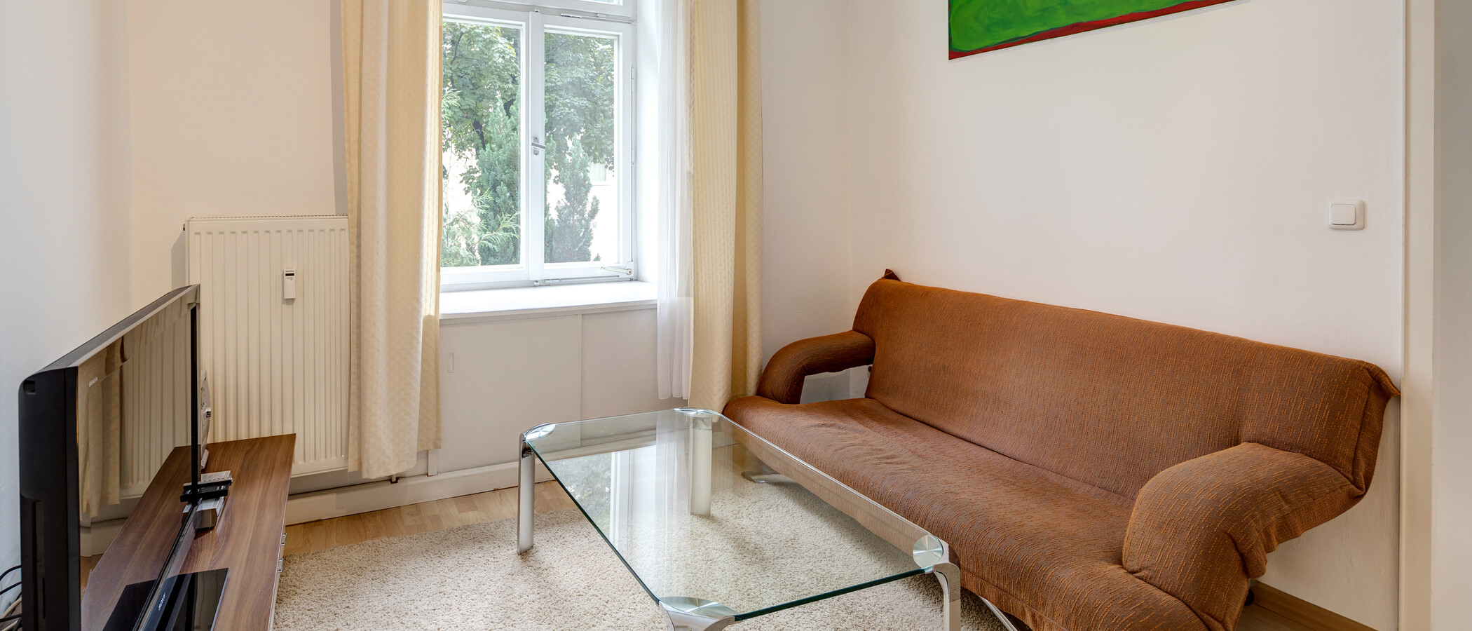 マンション München Schwabing (links der Leopoldstraße) 02 リビングルーム 1680