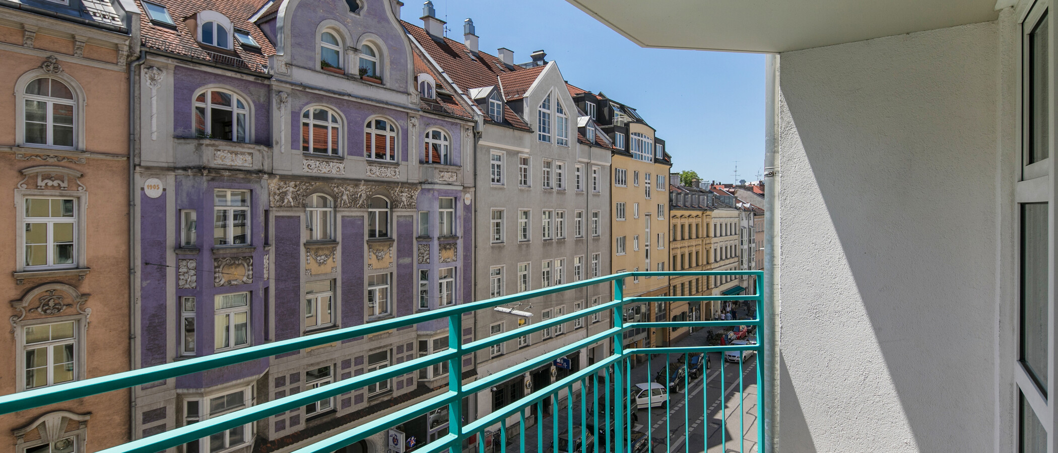 マンション München Maxvorstadt - Westen 01 ベランダ 1681