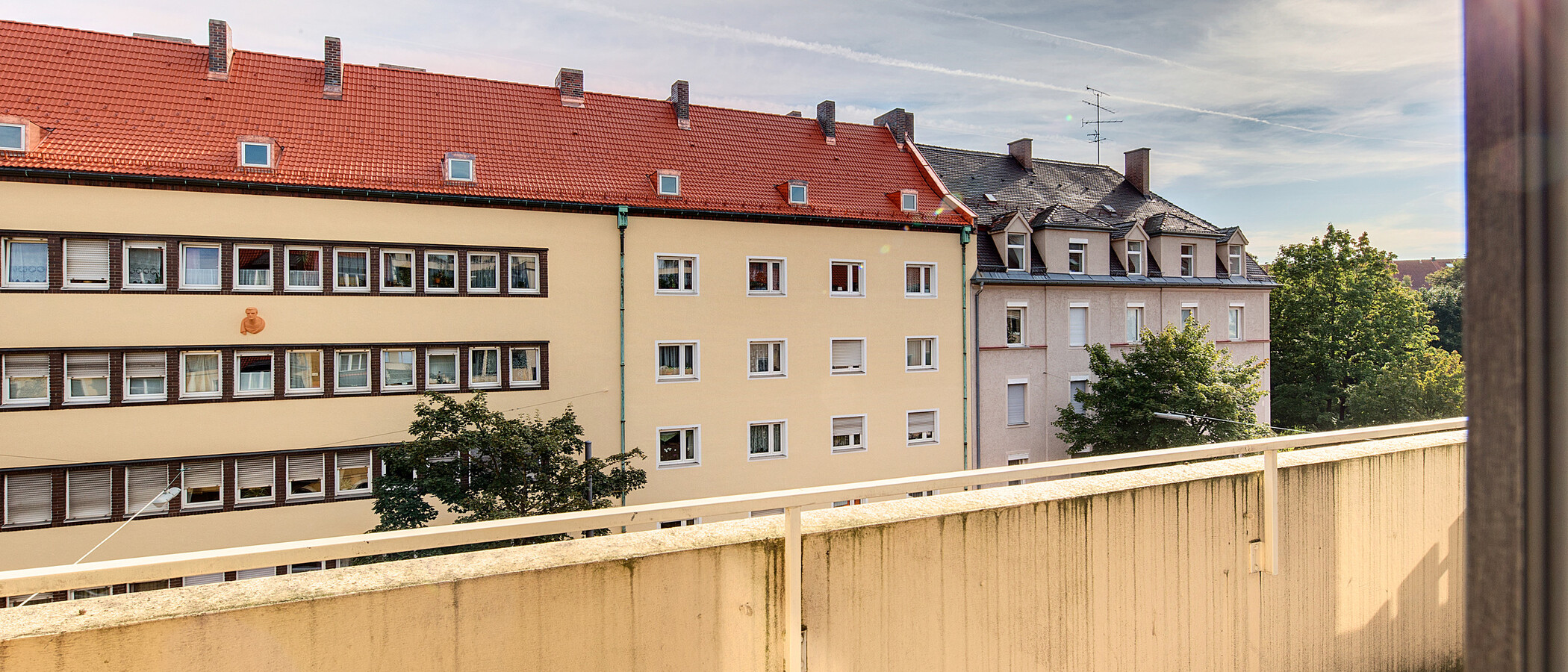 アパルトマン München Giesing 02 ベランダ 1707