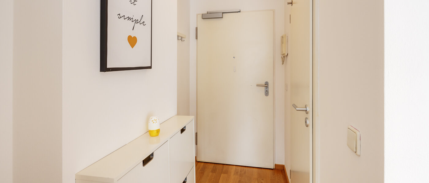 アパルトマン München Schwabing (rechts der Leopoldstraße) 01 玄関入り口 1782