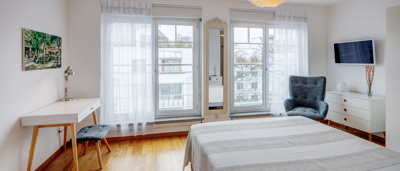 アパルトマン München Schwabing (rechts der Leopoldstraße) 01 リビングエリア 1782