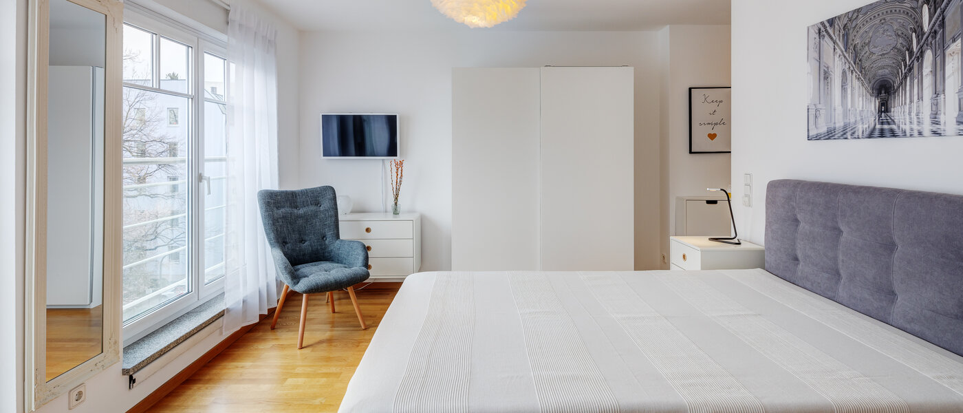 アパルトマン München Schwabing (rechts der Leopoldstraße) 03 リビングエリア 1782