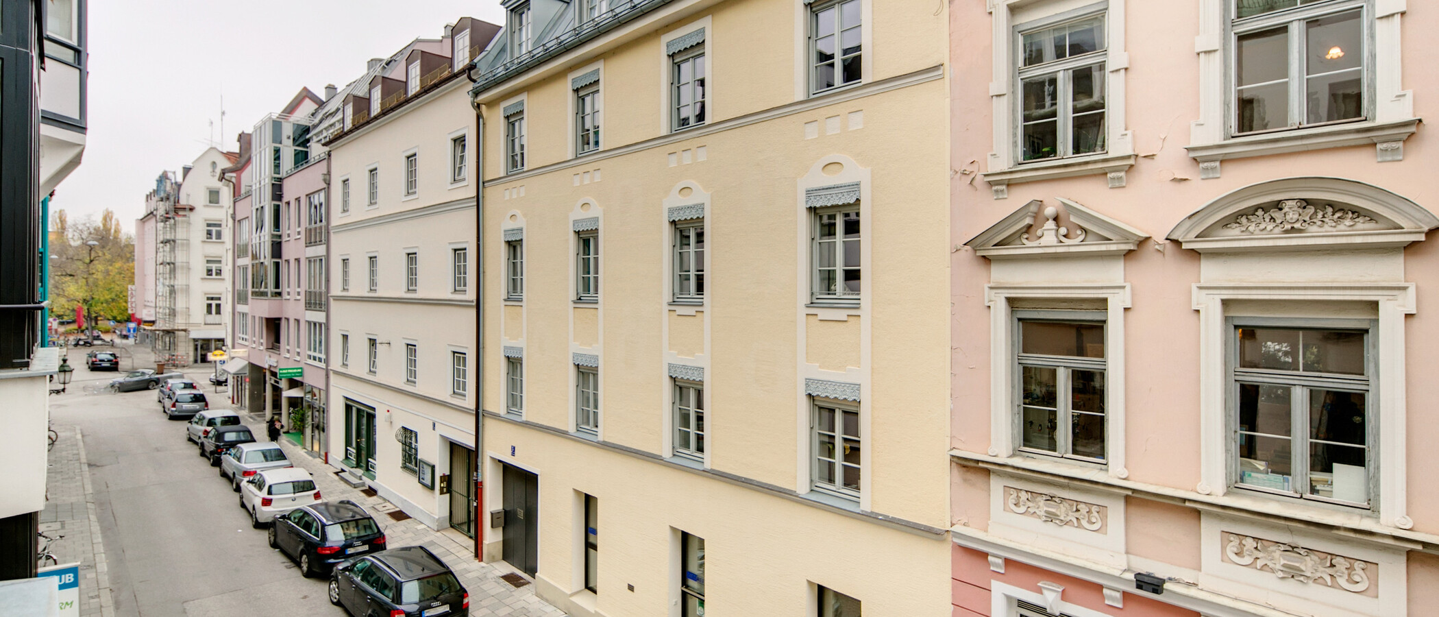マンション München Schwabing (rechts der Leopoldstraße) 04 物件からの眺め 1976