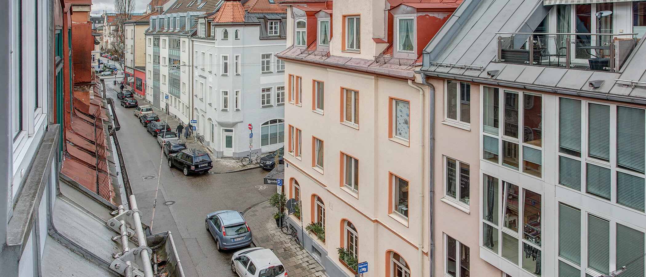 メゾネット・マンション（複数階にわたるマンション） München Schwabing (rechts der Leopoldstraße) 02 物件からの眺め 2018