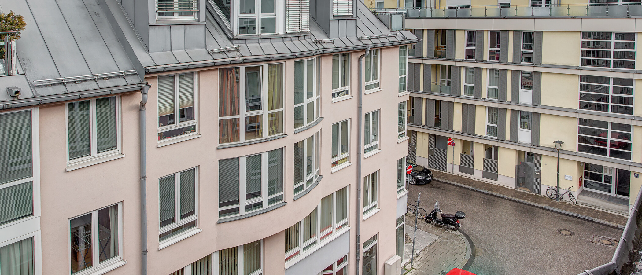 メゾネット・マンション（複数階にわたるマンション） München Schwabing (rechts der Leopoldstraße) 03 物件からの眺め 2018