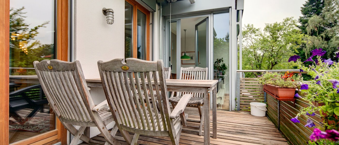 マンション München Großhadern 01 ベランダ 2051