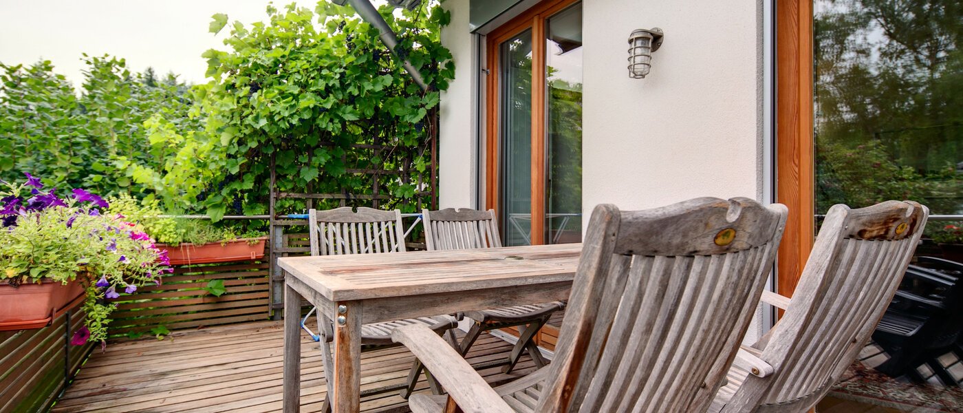 マンション München Großhadern 04 ベランダ 2051