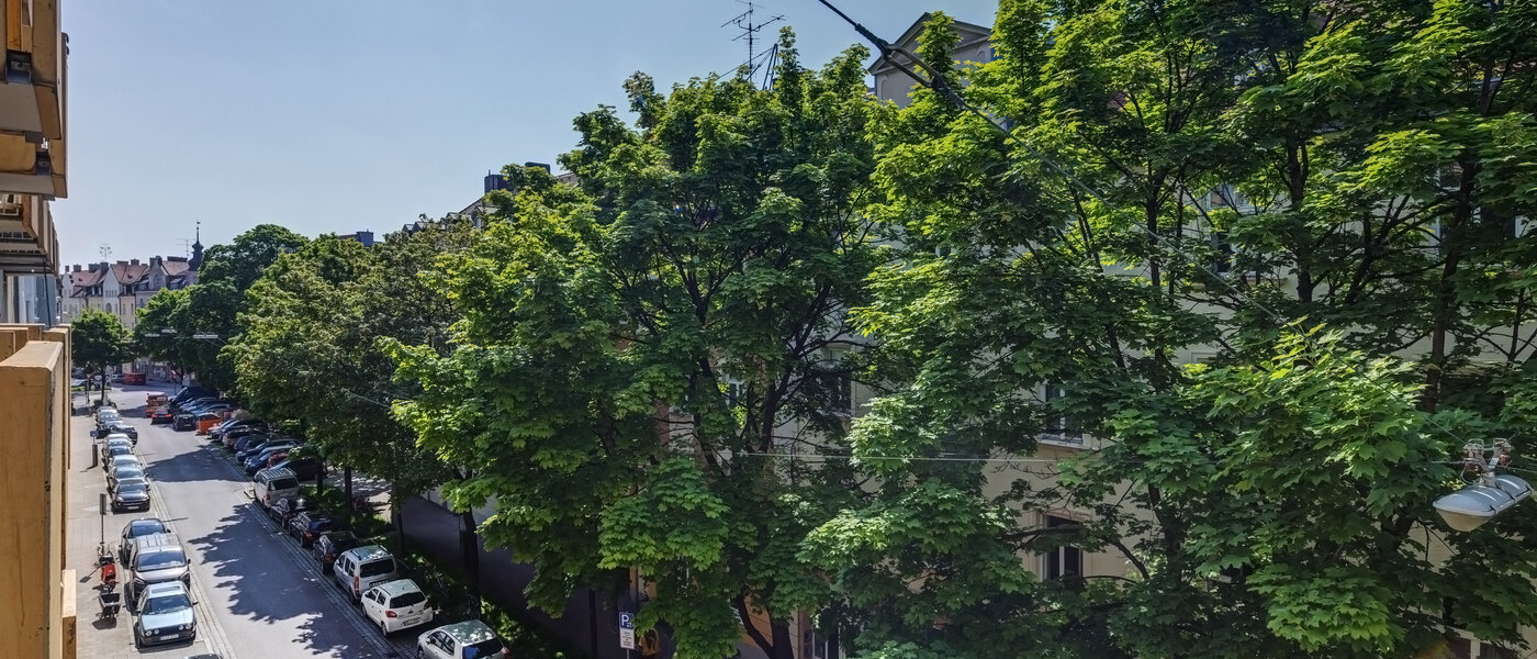 アパルトマン München Schwabing-West (rund um den Hohenzollernplatz) 02 物件からの眺め 2152