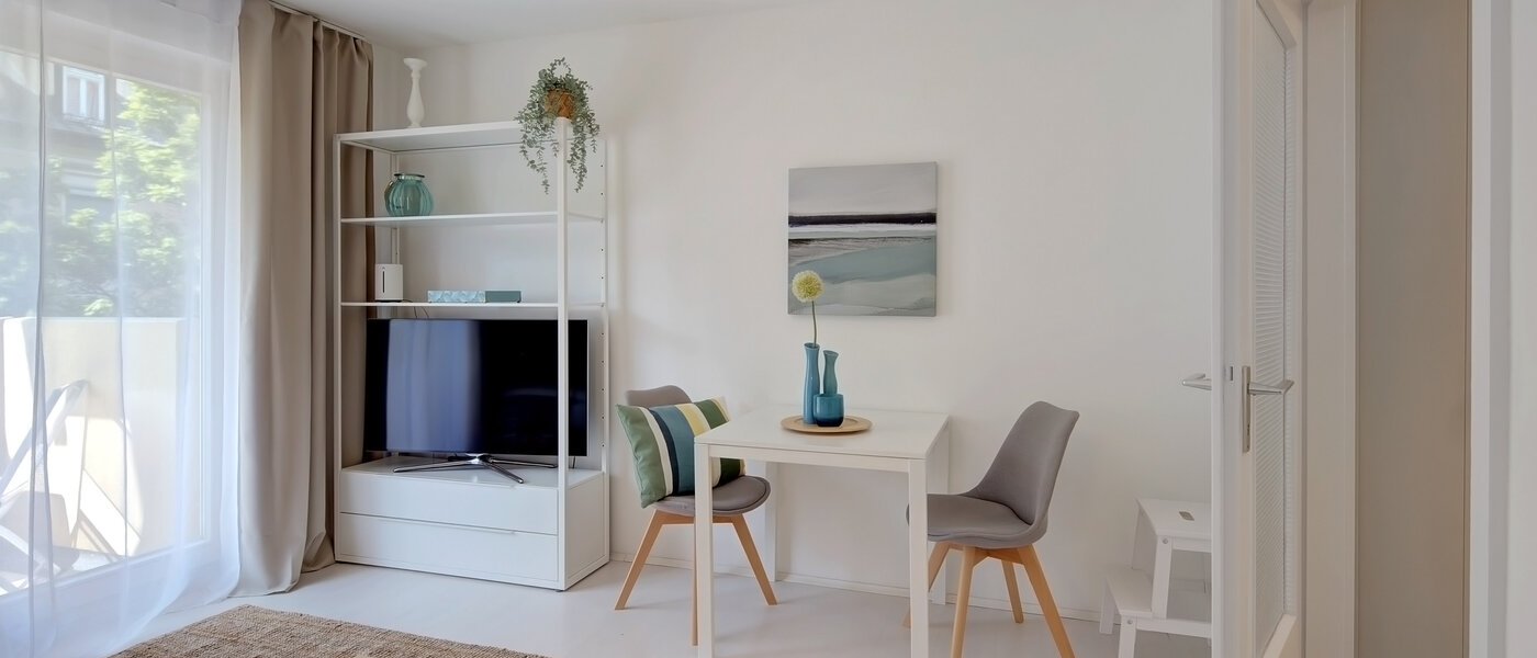 アパルトマン München Schwabing-West (rund um den Hohenzollernplatz) 04 リビングエリア 2152