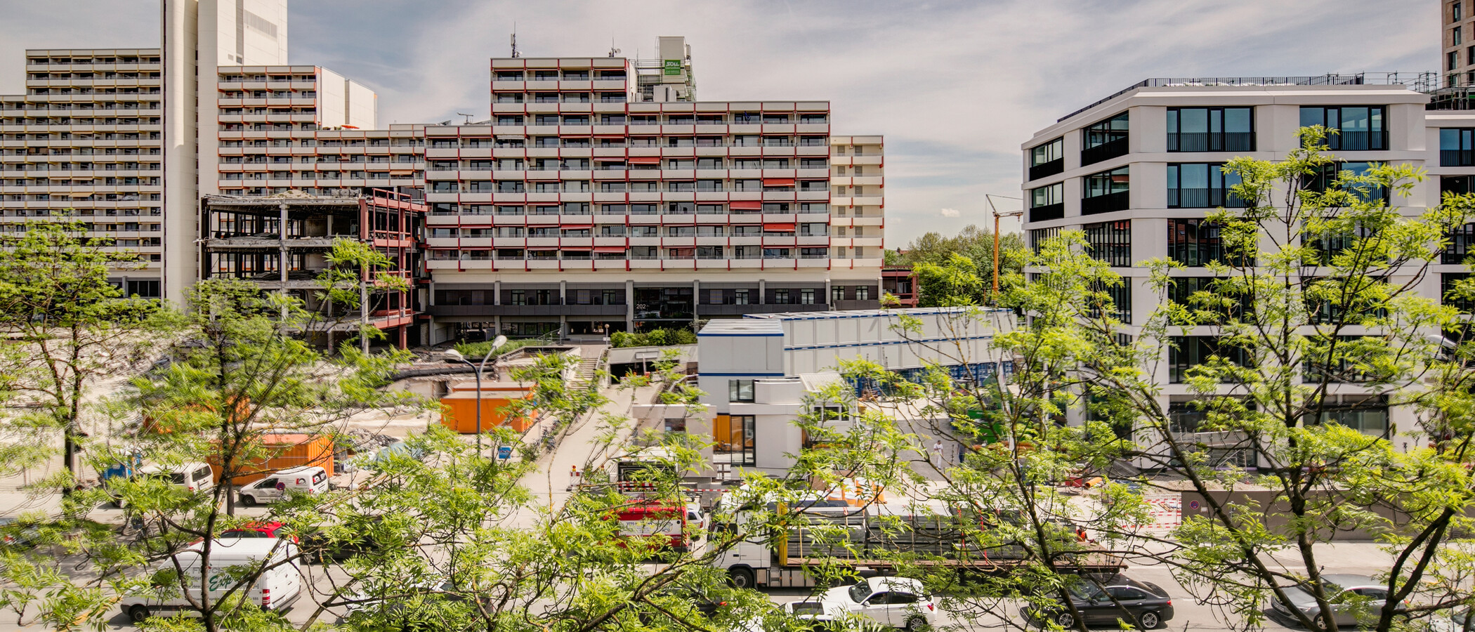マンション München Schwabing (links der Leopoldstraße) 01 物件からの眺め 2236