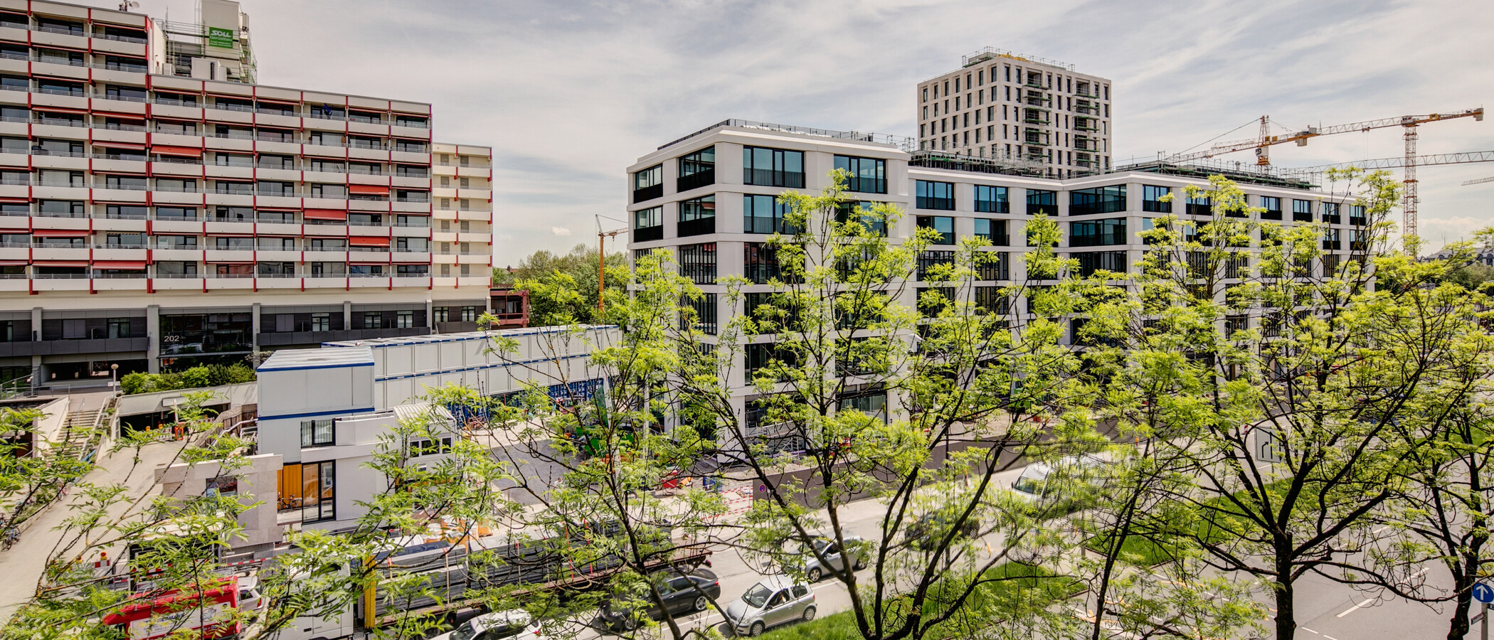 マンション München Schwabing (links der Leopoldstraße) 02 物件からの眺め 2236