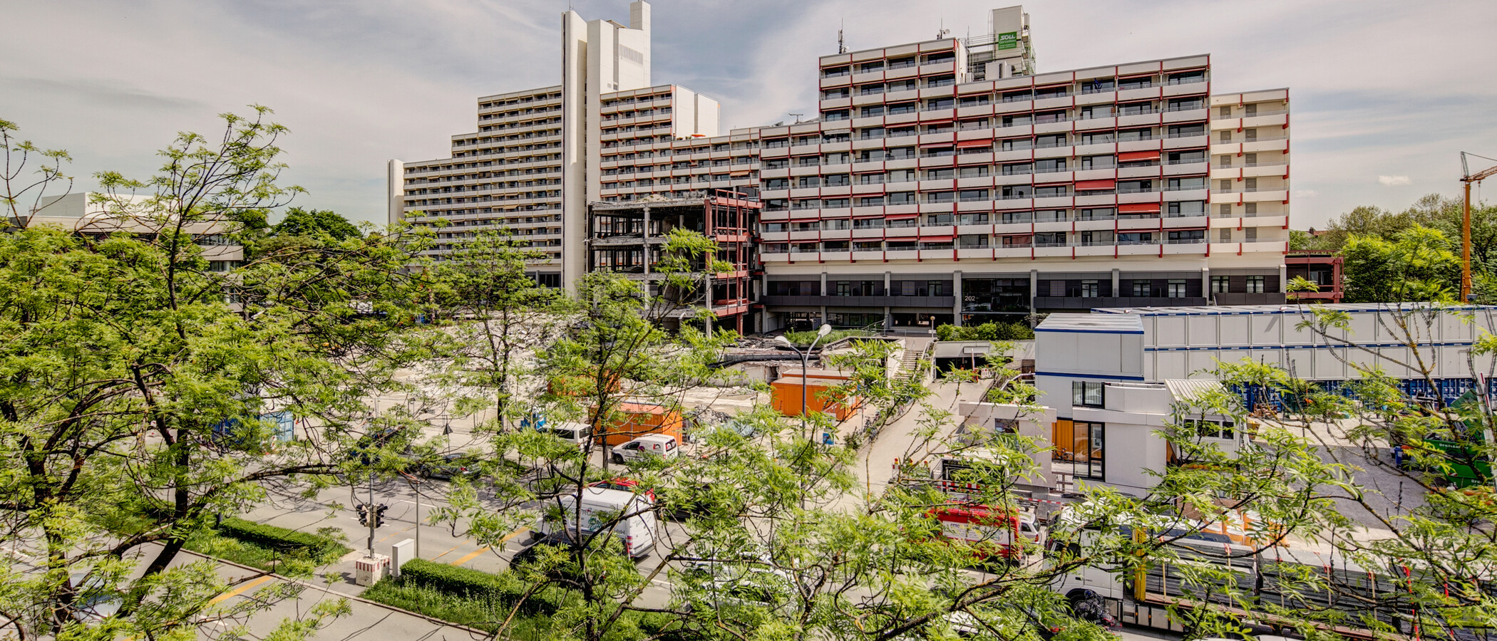 マンション München Schwabing (links der Leopoldstraße) 03 物件からの眺め 2236