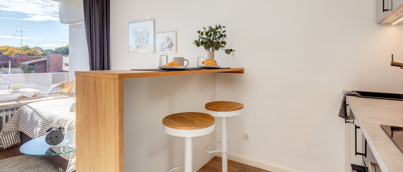 アパルトマン München Schwabing-Nord (zw. Leopoldstraße & Englischen Garten) 03 キッチン 2242