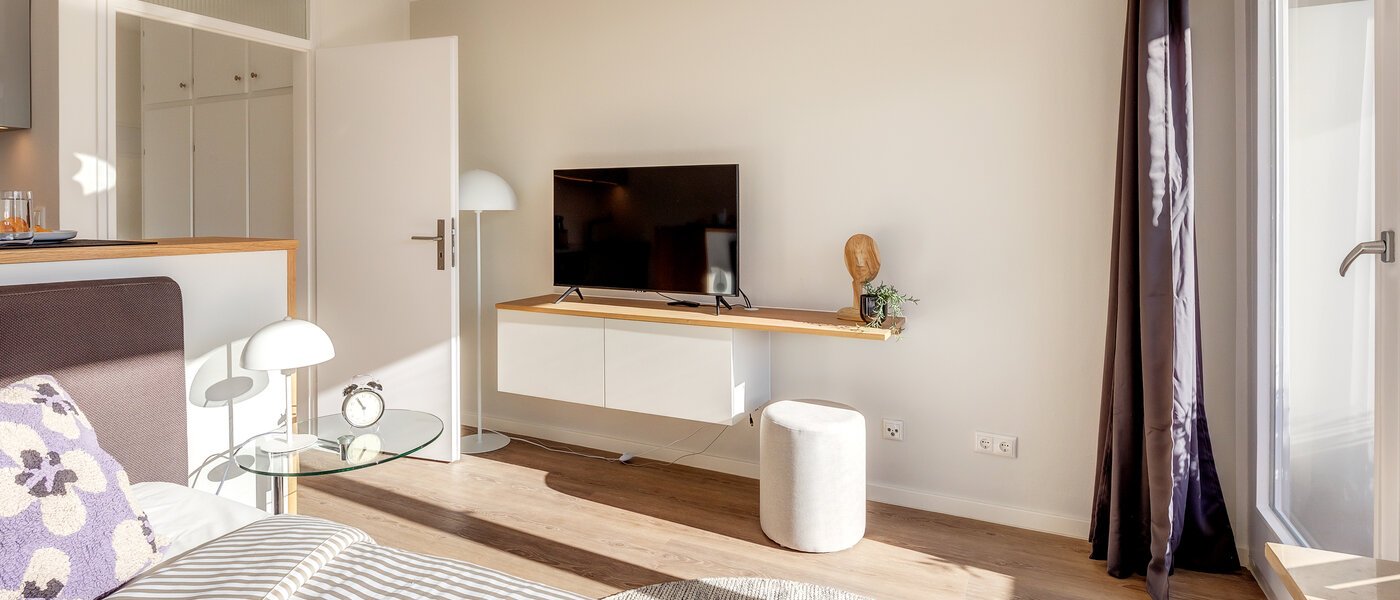 アパルトマン München Schwabing-Nord (zw. Leopoldstraße & Englischen Garten) 03 リビングエリア 2242