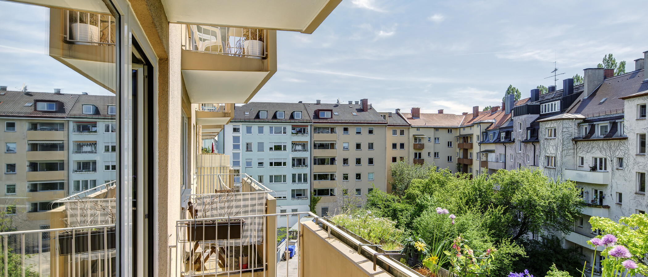 マンション München Schwabing-West (rund um den Bonner Platz) 02 ベランダ 230