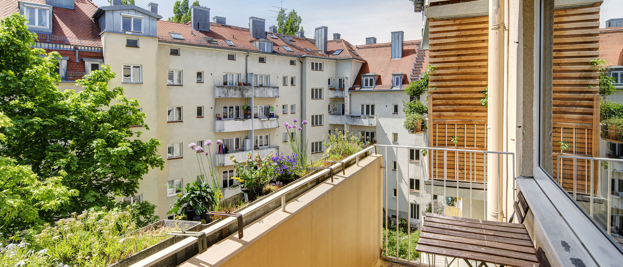 マンション München Schwabing-West (rund um den Bonner Platz) 03 ベランダ 230