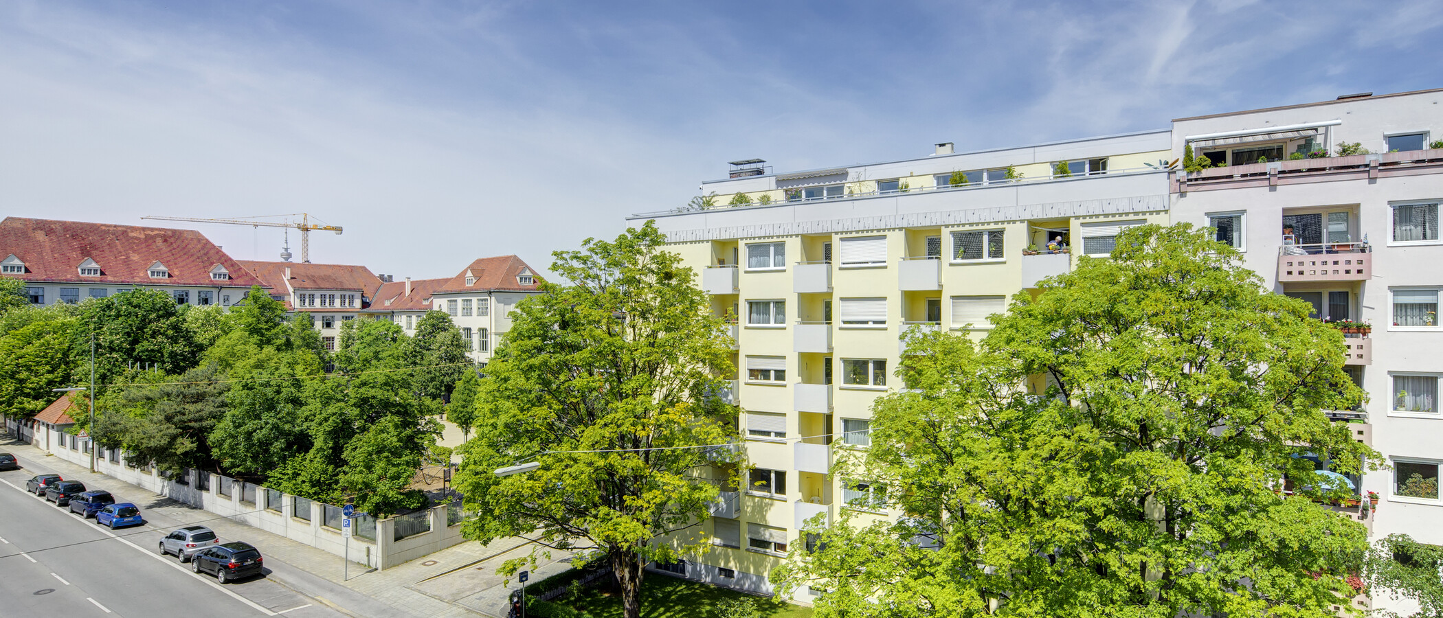 マンション München Schwabing-West (rund um den Bonner Platz) 03 物件からの眺め 230