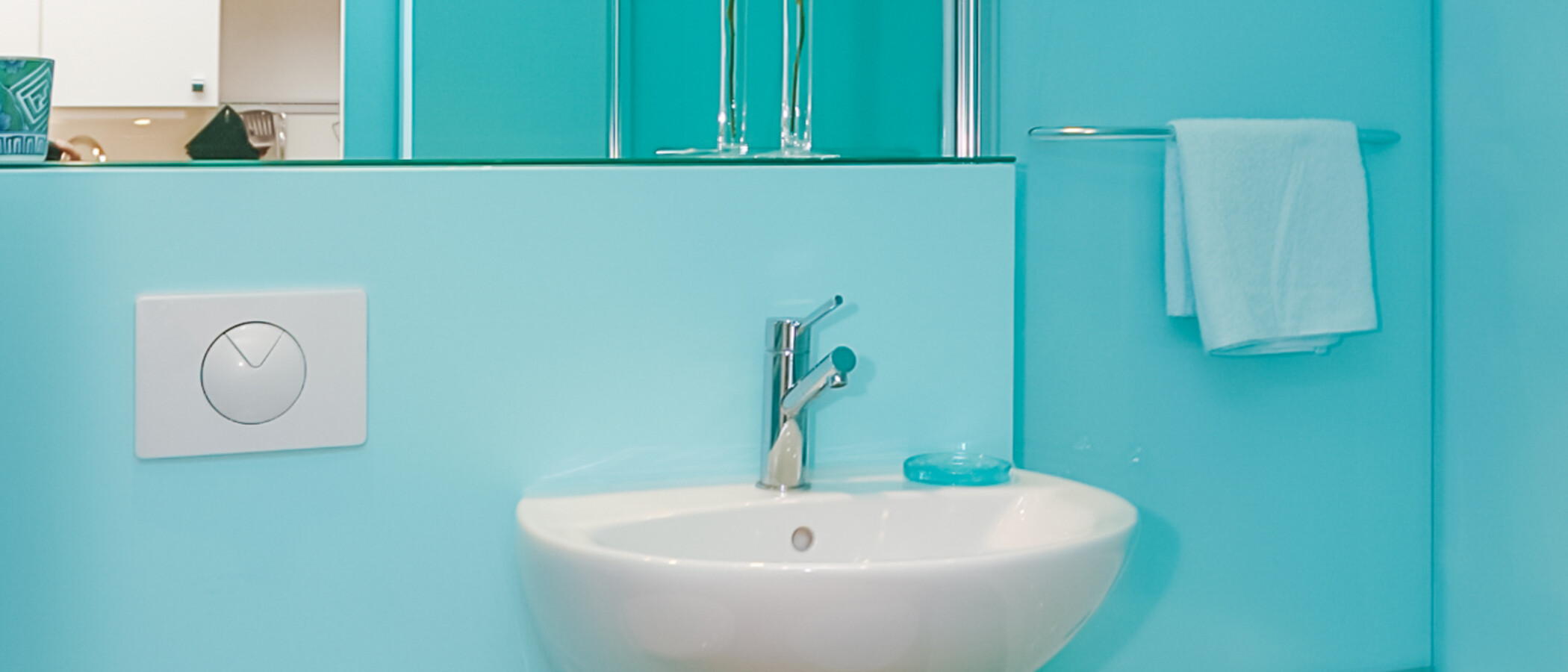 アパルトマン München Schwabing (links der Leopoldstraße) 01 浴室 2333