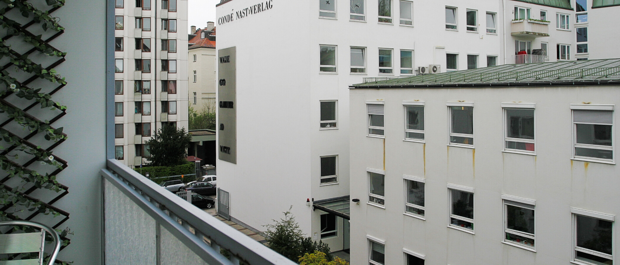 アパルトマン München Schwabing (links der Leopoldstraße) 04 ベランダ 2333