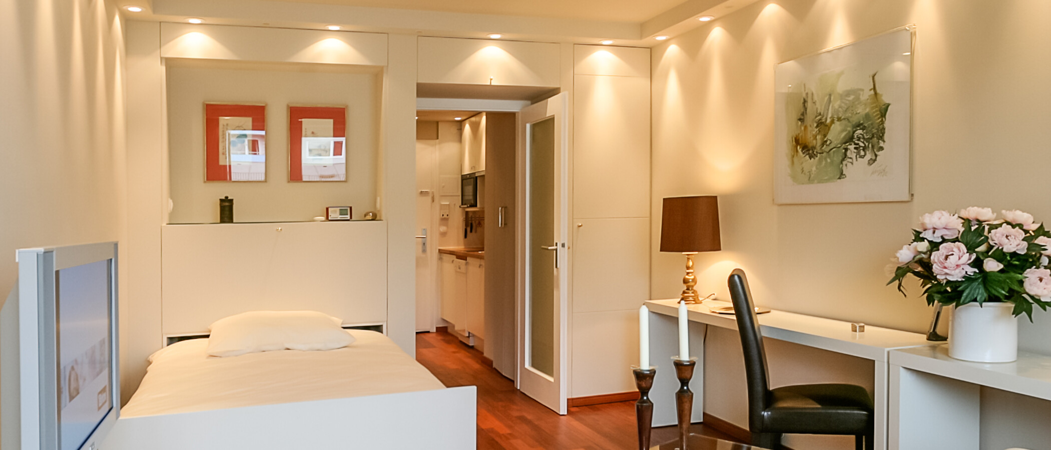 アパルトマン München Schwabing (links der Leopoldstraße) 02 寝室 2333