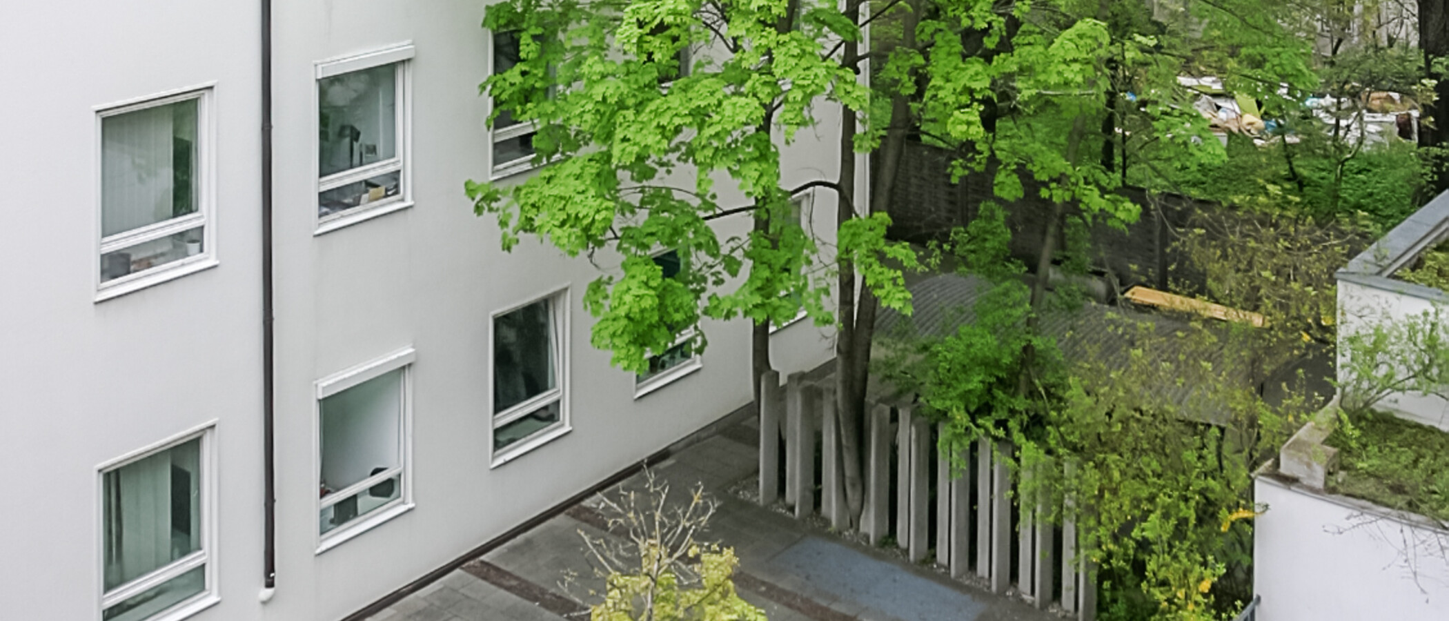 アパルトマン München Schwabing (links der Leopoldstraße) 01 物件からの眺め 2333