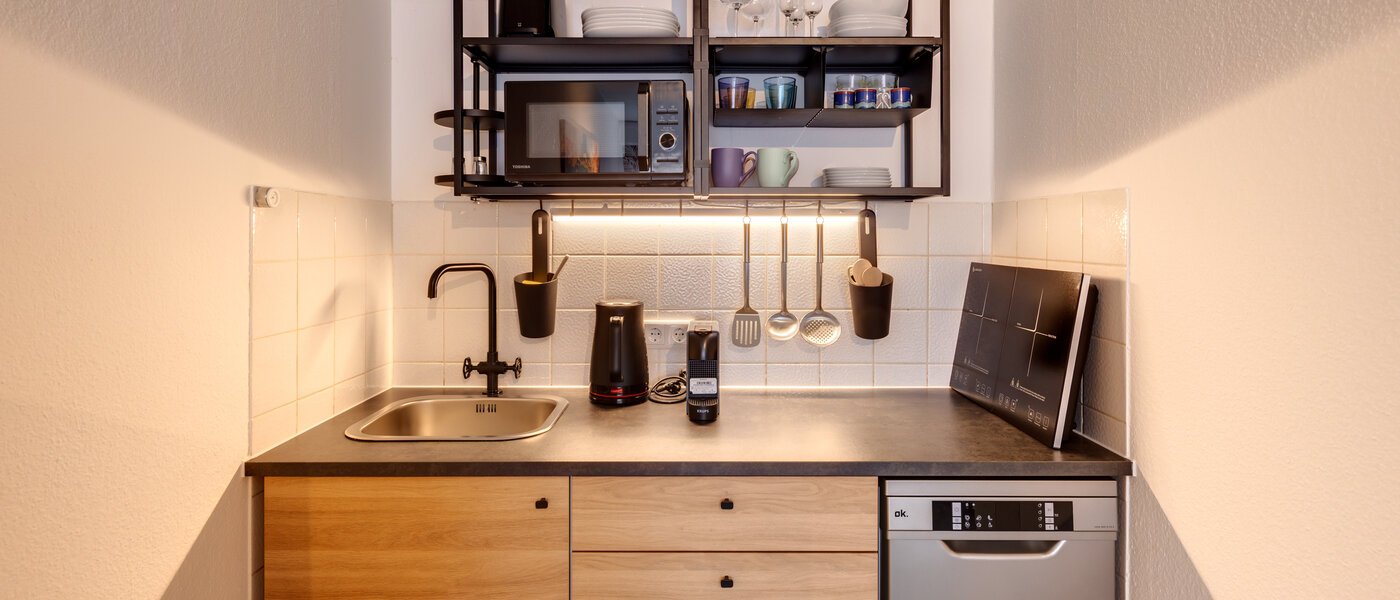 アパルトマン München Sendling 01 キッチン 2343