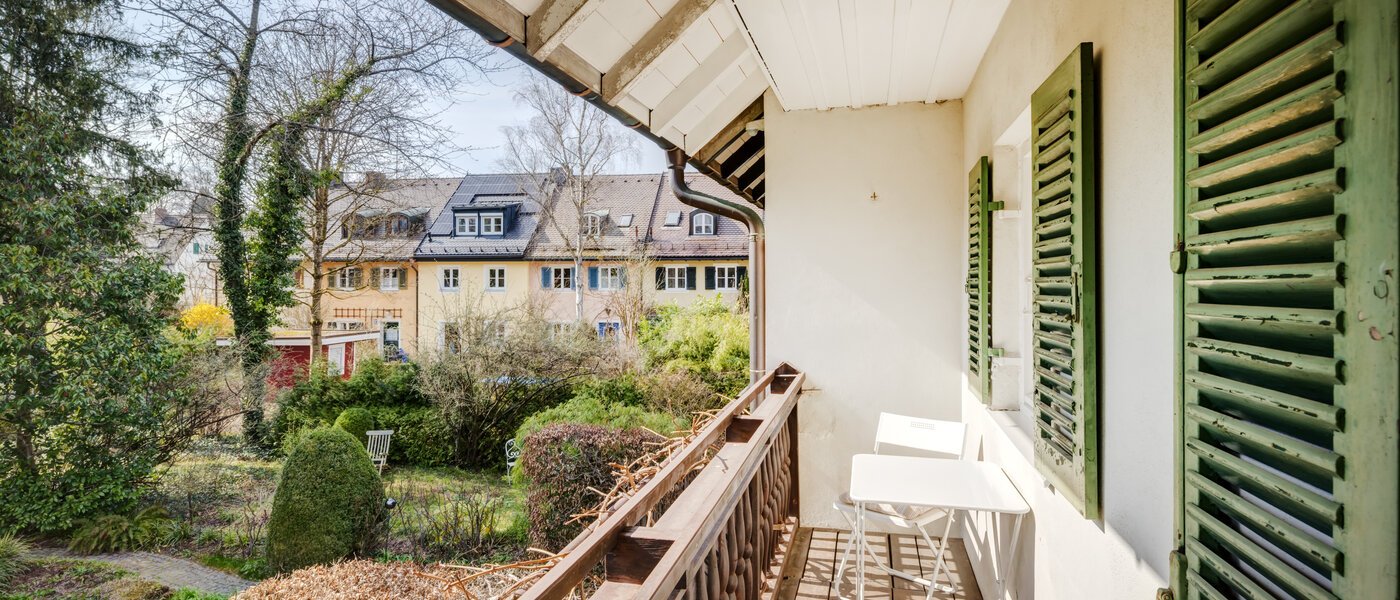 マンション München Solln 01 ベランダ 2378