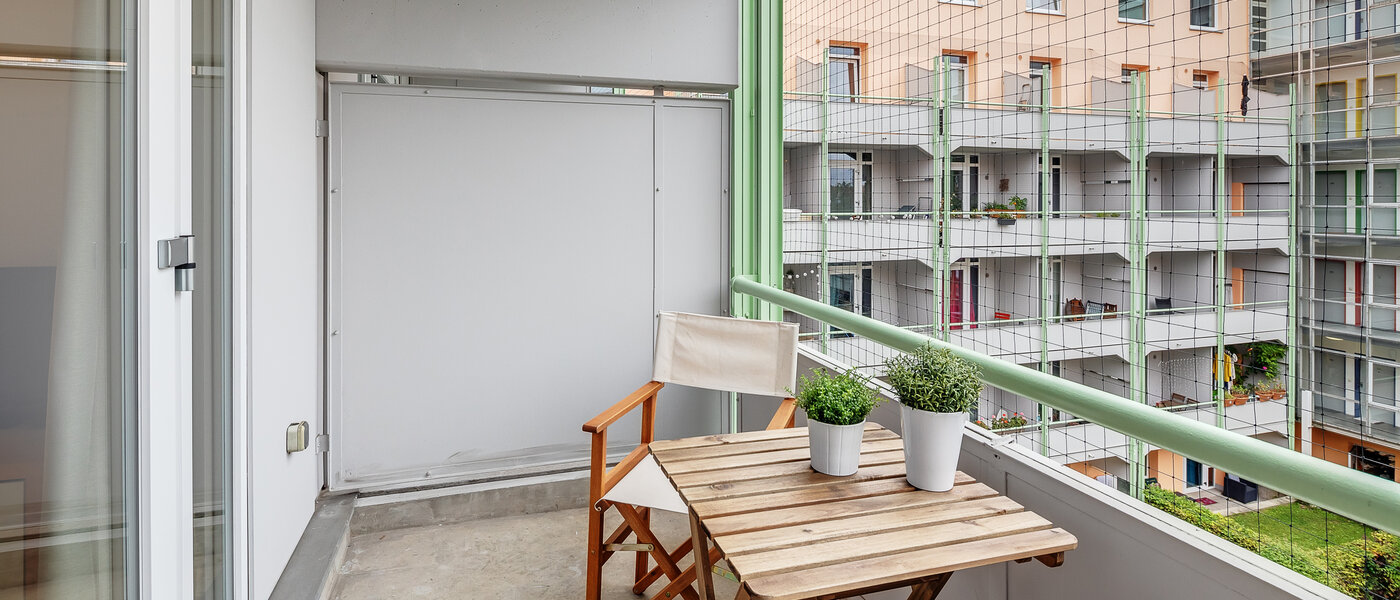 アパルトマン München Isarvorstadt 01 ベランダ 2543