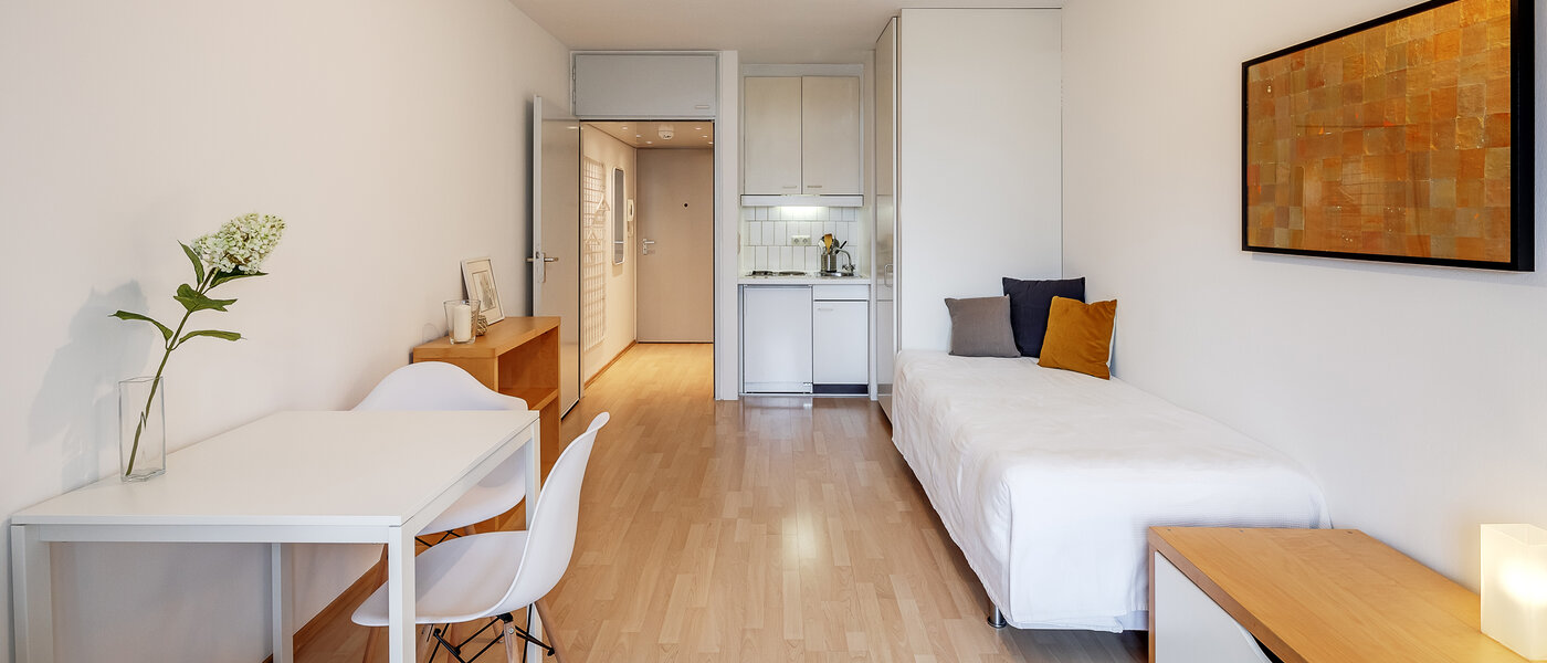 アパルトマン München Isarvorstadt 01 リビングエリア 2543