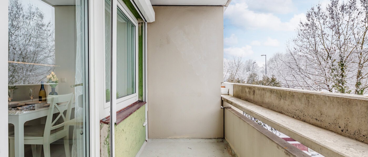 アパルトマン München Milbertshofen 02 ベランダ 2619