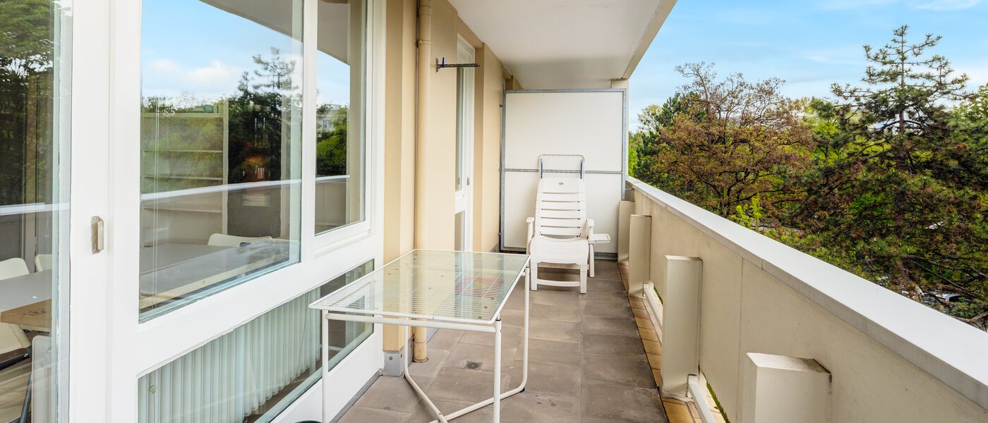 マンション München Schwabing-Nord (zw. Belgrad- & Leopoldstraße) 01 ベランダ 2635