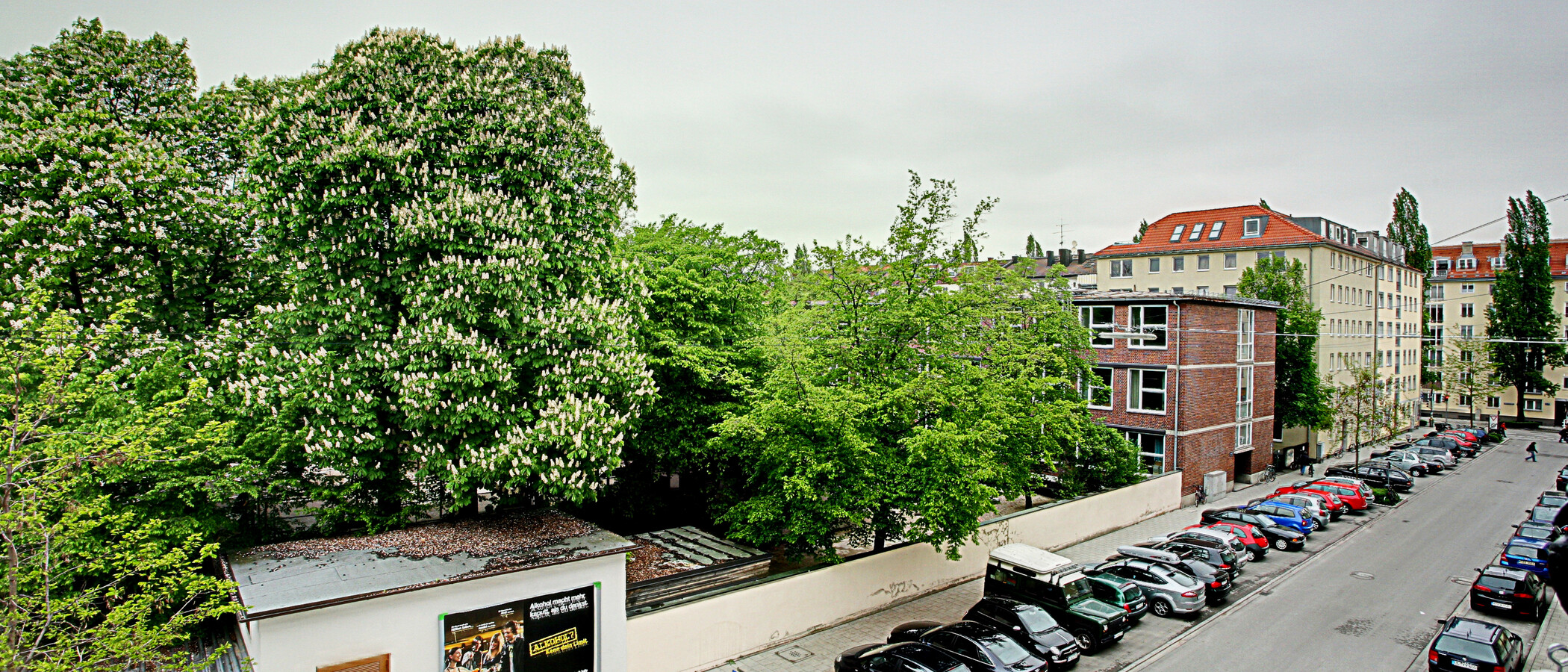 アパルトマン München Schwabing (links der Leopoldstraße) 01 物件からの眺め 2684