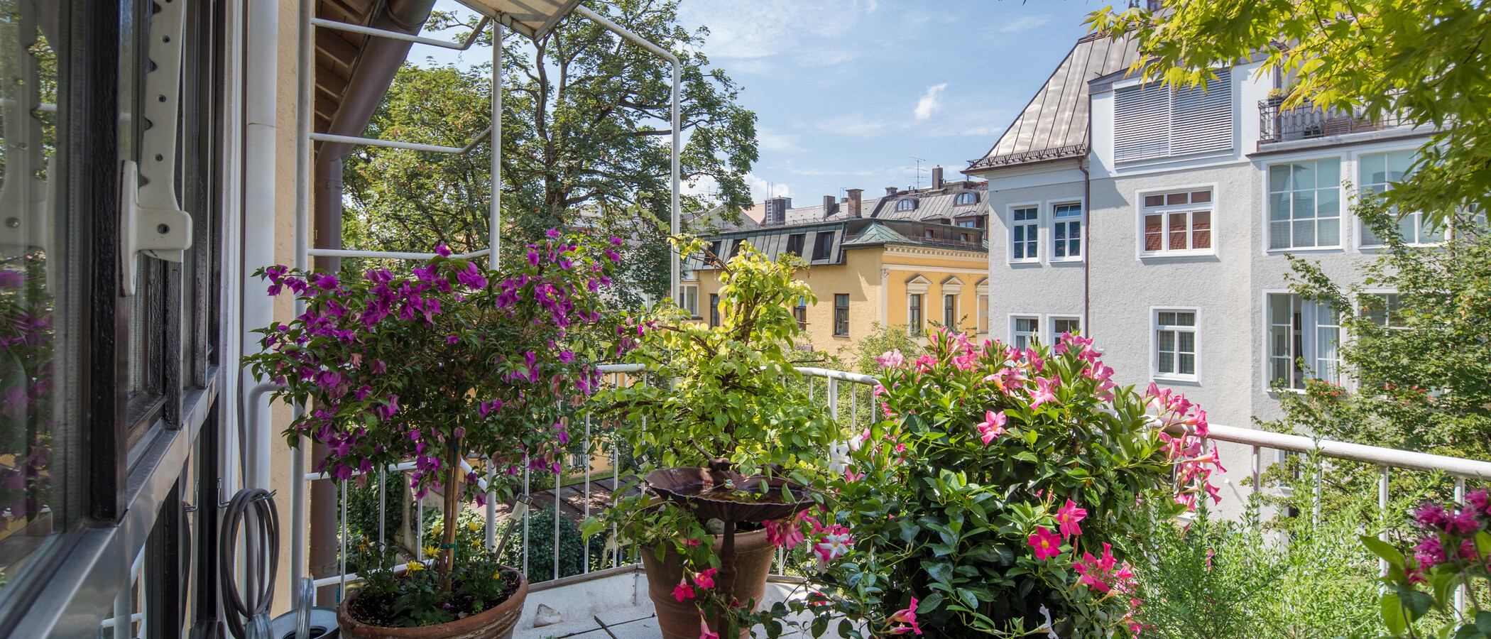 ペントハウス München Schwabing (rechts der Leopoldstraße) 01 ベランダ 2693