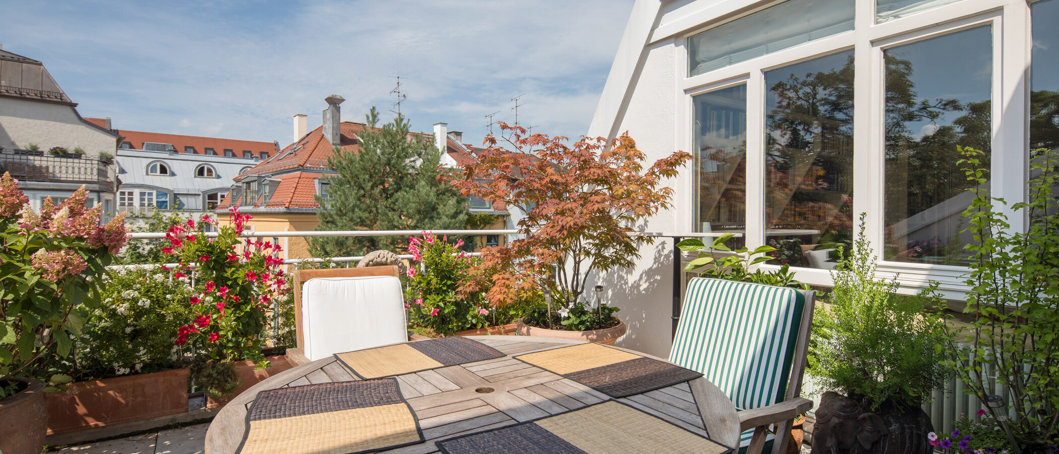 ペントハウス München Schwabing (rechts der Leopoldstraße) 02 テラス・ポーチ 2693