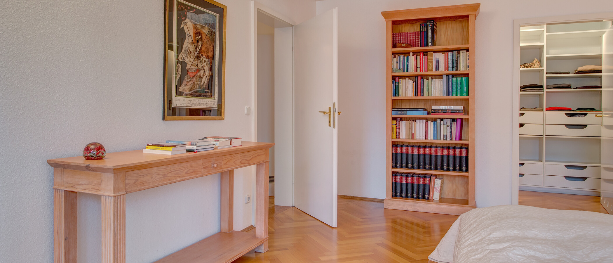 ペントハウス München Schwabing (rechts der Leopoldstraße) 04 寝室 2693
