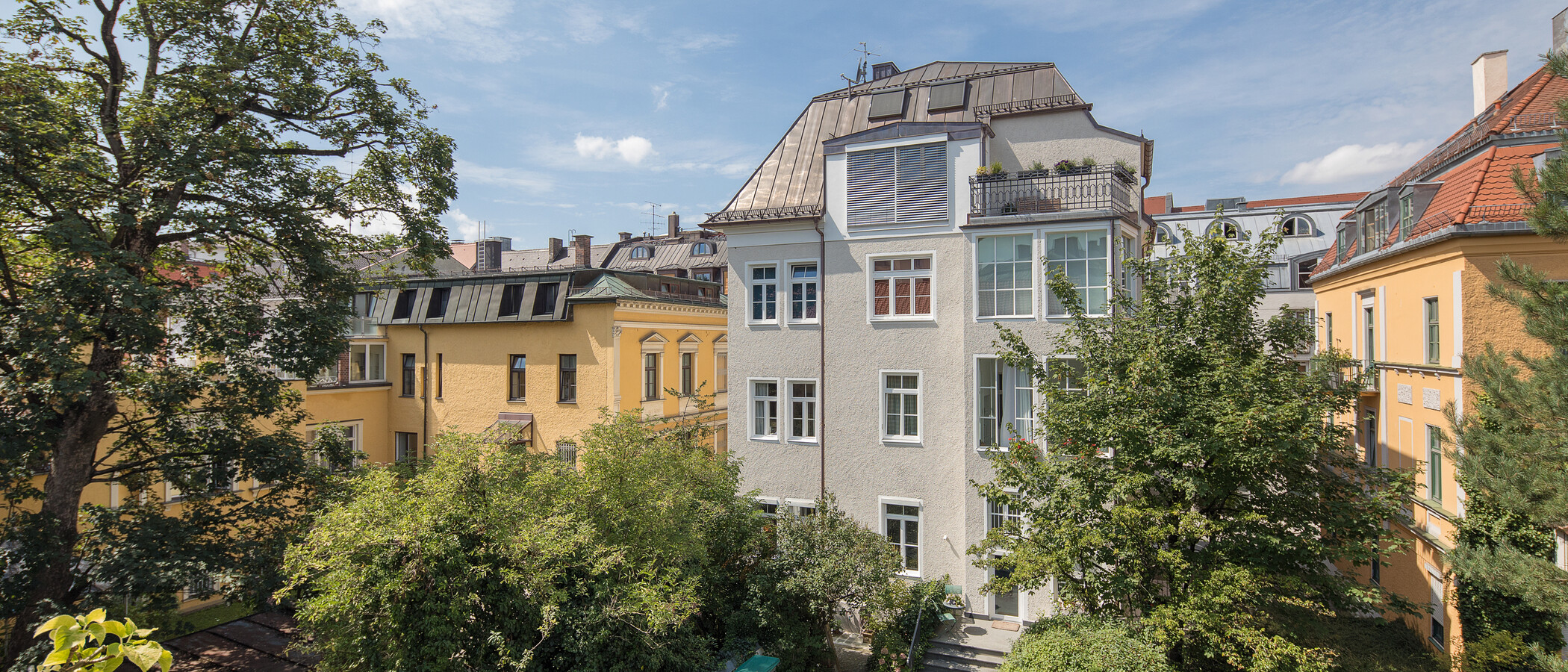 ペントハウス München Schwabing (rechts der Leopoldstraße) 02 物件からの眺め 2693
