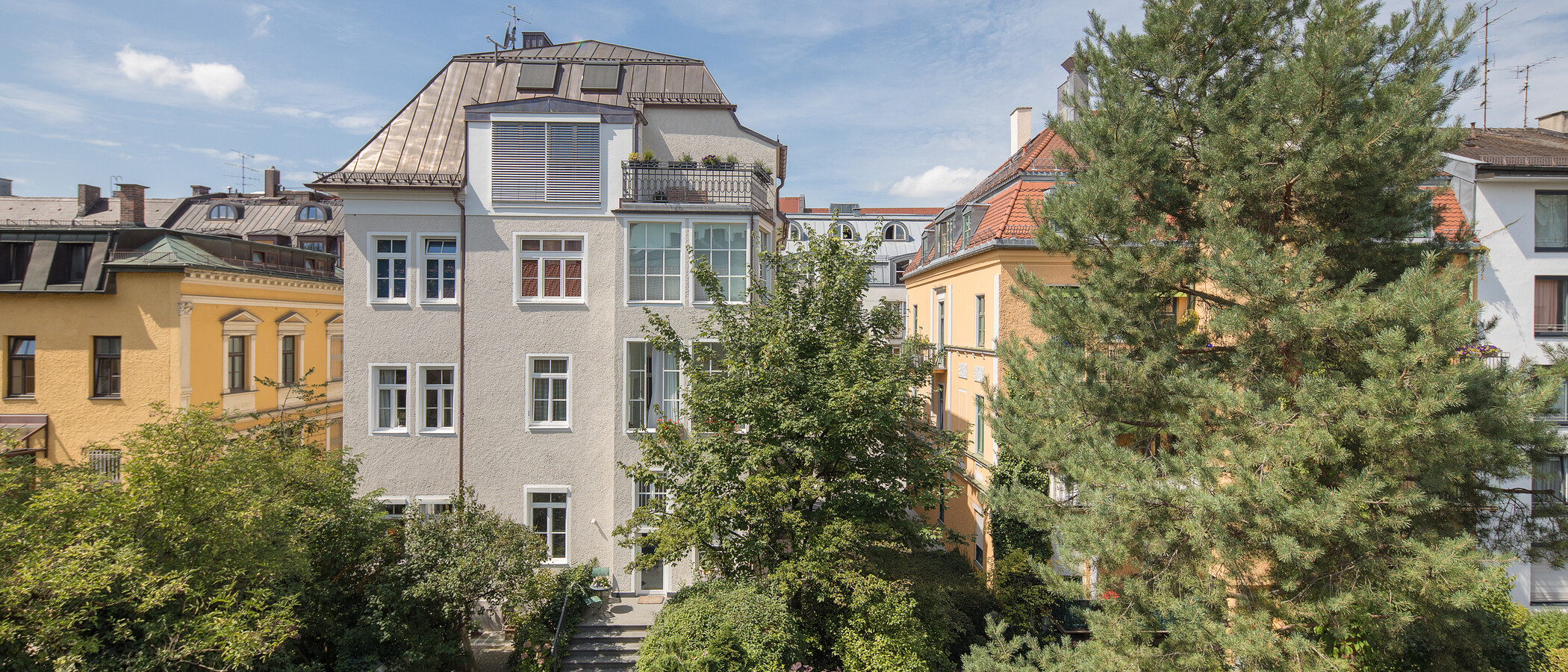 ペントハウス München Schwabing (rechts der Leopoldstraße) 03 物件からの眺め 2693