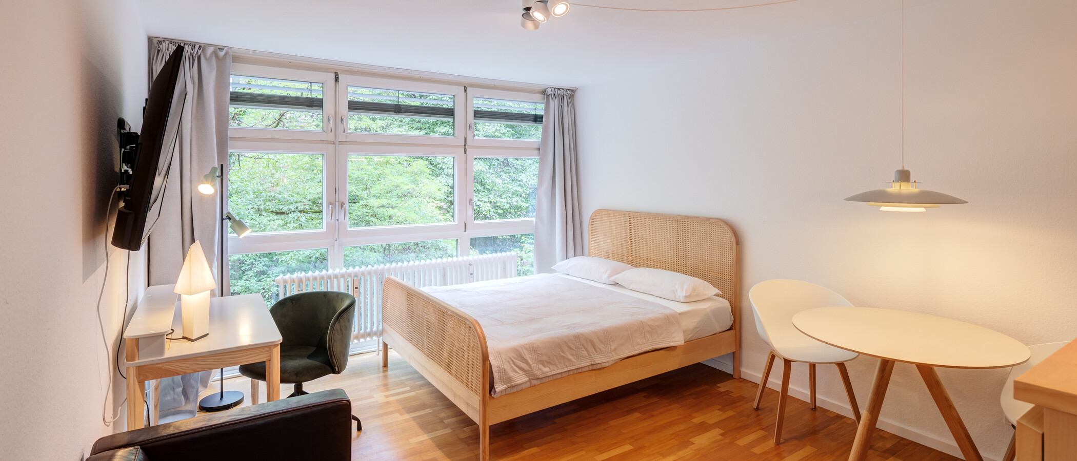 アパルトマン München Schwabing-West 01 リビングエリア 2711
