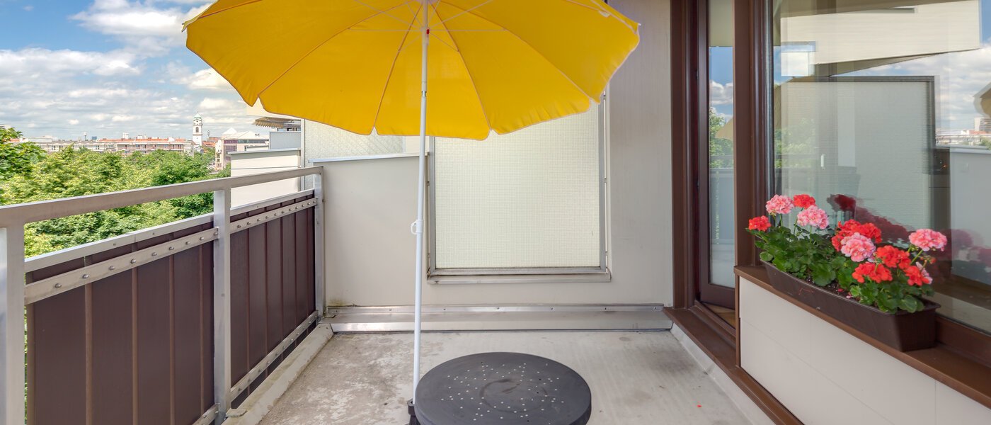 マンション München Haidhausen 03 ベランダ 2973