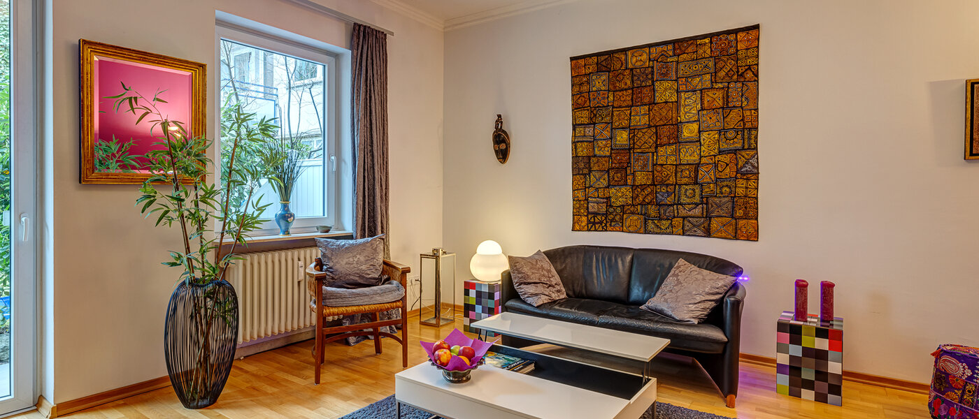 マンション München Schwabing-West (rund um den Hohenzollernplatz) 02 リビングルーム 2993